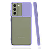 Galaxy S22 Uyumlu Zore LNSM-i Kılıf-Lila