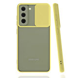 Galaxy S22 Uyumlu Zore LNSM-i Kılıf-Sarı