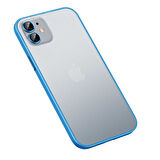 iPhone 12 Uyumlu Zore Retro Kılıf-Mavi