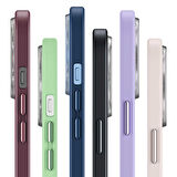 iPhone 12 Pro Uyumlu Zore Retro Kılıf-Mavi