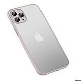 iPhone 12 Pro Uyumlu Zore Retro Kapak-Rose Gold