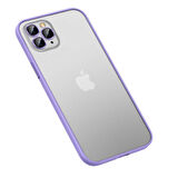 iPhone 12 Pro Uyumlu Zore Retro Kapak-Lila