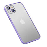 iPhone 13 Uyumlu Zore Retro Kapak-Lila
