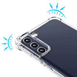 Galaxy S22 Plus Uyumlu Zore Kamera Korumalı Nitro Anti Shock Silikon-Renksiz