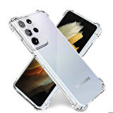 Galaxy S22 Ultra Uyumlu Ensueno Kamera Korumalı Nitro Anti Shock Silikon-Renksiz