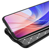 Oppo A36 Kılıf Zore Niss Silikon Kapak-Siyah