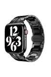 Apple Watch 44mm Uyumlu Krd-63 Metal Kordon-gümüş