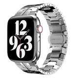 ​​​Watch 42mm Uyumlu KRD-63 Metal Zore Kordon-Gümüş