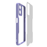 Oppo A76 Kılıf Zore Parfe Kapak-Lacivert