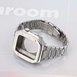 Watch 7 45mm Uyumlu KRD-64 Metal Zore Kordon-Siyah
