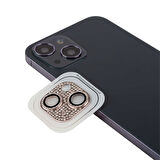iPhone 13 Mini Uyumlu Zore CL-08 Kamera Koruyucu-Pembe