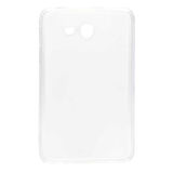 Galaxy Tab 3 Lite 7.0 T110 Kılıf  Uyumlu ​FRMS Tablet Süper Silikon Kapak-Beyaz