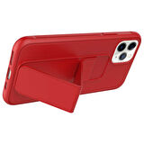 iPhone 11 Pro Max Uyumlu Zore Qstand Kılıf-Pembe