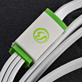 Beyaz High Speed 3 in 1 Lightning Micro Type-C Usb Kablo-Zore