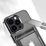 iPhone 12 Pro Max Uyumlu Zore NSM-a Kılıf-Renksiz