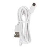 Beyaz Ofset Serisi ZCS-03 Type-C 2 in 1 Ev Şarj Seti 2.1A-Zore