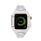 Watch 44mm Uyumlu KRD-64 Metal Zore Kordon-Gümüş