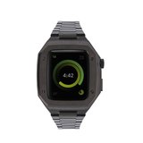 Watch 44mm Uyumlu KRD-64 Metal Zore Kordon-Siyah