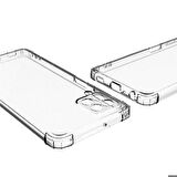 Galaxy M33 Uyumlu Zore 2mm Anti Shock Silikon-Renksiz