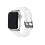 ​​​Watch Ultra 49mm Kordon KRD-13 Şeffaf Uyumlu Strap Kayış NRTK- Renksiz