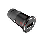 Siyah ZR-C304Q Micro Araç Şarj Seti Zore-SYS