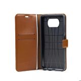Galaxy M33 Uyumlu Zore Kar Deluxe Kapaklı Uyumlu-Siyah