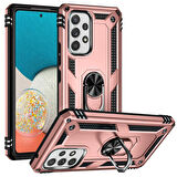 Galaxy A53 5G Uyumlu Zore Vega Kapak-Rose Gold