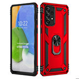 Galaxy A73 Uyumlu Zore Vega Kapak-Mavi