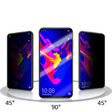 Oppo A76 Uyumlu Davin 5D Privacy Cam Zore Ekran Koruyucu