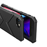 iPhone SE 2022 Uyumlu Zore Hank Silikon-Siyah