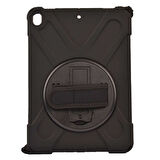 iPad Pro 10.5 (7.Nesil) - Uyumlu Uyumlu ​FRMS Defender Tablet Silikon-Siyah