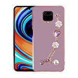 Xiaomi Redmi Note 9S Kılıf El Tutamaçlı Kamera Korumalı Taka Silikon Kapak