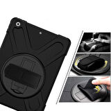iPad 10.2 (8.Nesil) ​EFFX Defender Tablet Silikon - Siyah