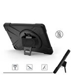 iPad 10.2 (8.Nesil) ​OMSY Defender Tablet Silikon - Siyah