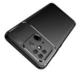 Xiaomi Poco C40 Kılıf Zore Negro Silikon Kapak-Siyah