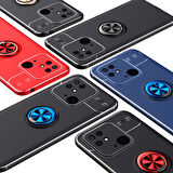 Xiaomi Poco C40 Kılıf Zore Ravel Silikon Kapak-Mavi