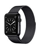 Watch 42mm Uyumlu KRD-01 Metal Zore Kordon-Kırmızı