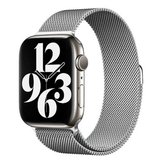 Watch 42mm Uyumlu KRD-01 Metal MKST Kordon-Gümüş