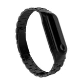 Xiaomi Mi Band 4 Uyumlu KRD-05 Metal Zore Kordon-Siyah