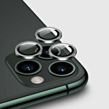 iPhone 12 Pro Uyumlu Zore CL-01 Kamera Koruyucu-Gri