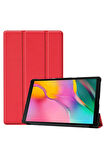 Galaxy Tab A 8.0 (2019) T290 Smart Cover Standlı 1-1 Kılıf-gri