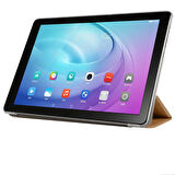 Galaxy Tab A 8.0 (2019) T290  Uyumlu ​ALT Smart Cover Standlı 1-1 Kılıf-Mavi