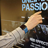 Watch 42mm Uyumlu KRD-09 Deri Lop Zore Kordon-Beyaz