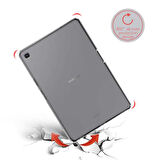 Galaxy T720 Tab S5E Kılıf  Uyumlu ​BLT Tablet Süper Silikon Kapak-Siyah