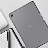 Galaxy T720 Tab S5E Kılıf  Uyumlu ​BLT Tablet Süper Silikon Kapak-Siyah
