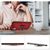 Galaxy A01 Uyumlu Zore Vega Kapak-Kırmızı