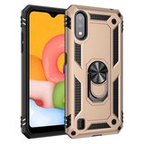 Galaxy A01 Uyumlu Zore Vega Kapak-Gold