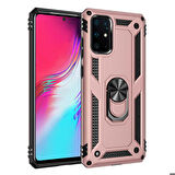 Galaxy S20 Plus Uyumlu Zore Vega Kapak-Rose Gold