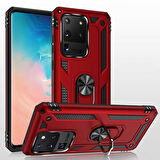 Galaxy S20 Ultra Uyumlu Zore Vega Kapak-Gold