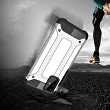 Galaxy S20 Plus Uyumlu Zore Crash Silikon Kapak-Siyah